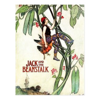 Jack and the Beanstalk Postcard