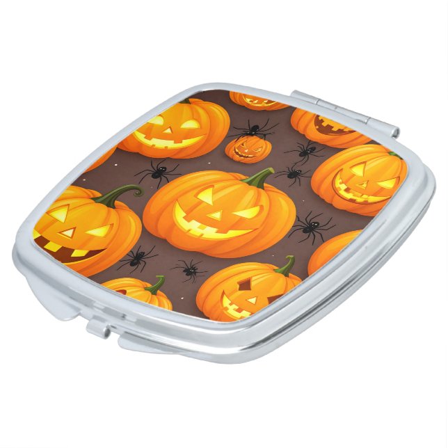 Jack and the Spiders Compact Mirror (Turned)