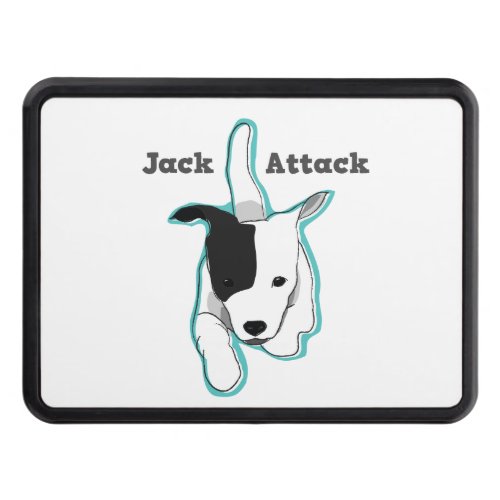 Jack Attack Jack Russell Terrier Hitch Cover