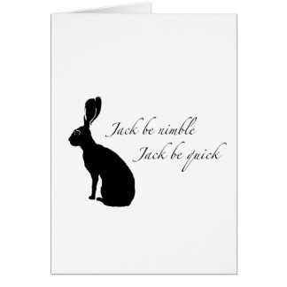 Jack be Nimble Cards