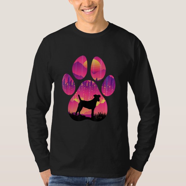 Jack Chi Paw Mom Dad Dog  Women Men T-Shirt (Front)