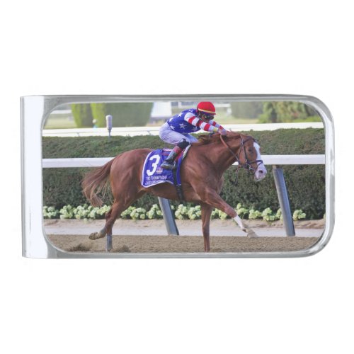 Jack Christopher _ Champagne Stakes Silver Finish Money Clip