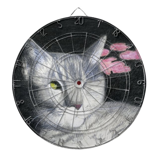 Jack Dartboard With Darts (Front)