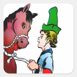 Jack & Dobbins Square Sticker