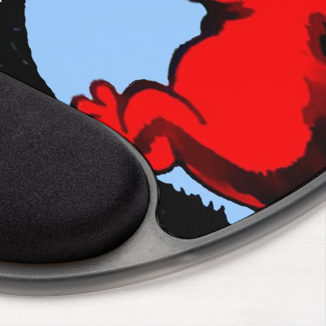 Jack Fights the Dragon Gel Mousepad (Right Side)