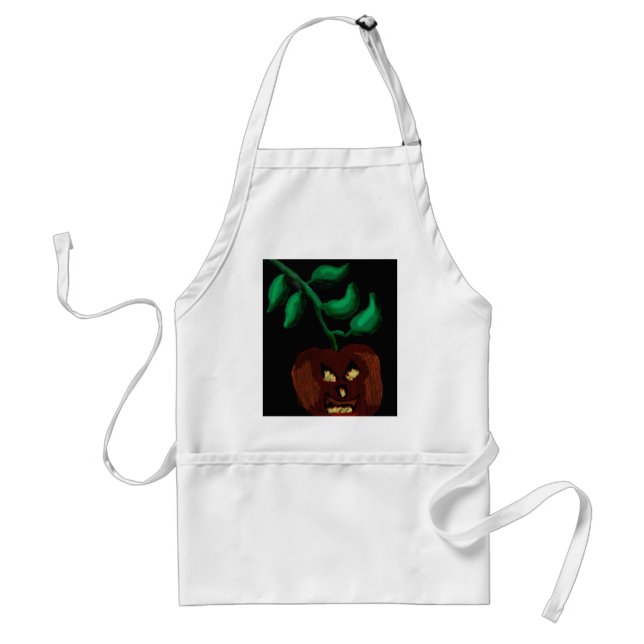 Jack "from hell" Olantern Adult Apron (Front)