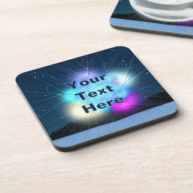 Jack Frost Beverage Coaster (Left Side)