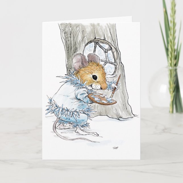 Jack Frost Mouse greeting card (Front)