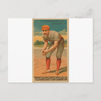 Jack Glasscock, Indianapolis Postcard