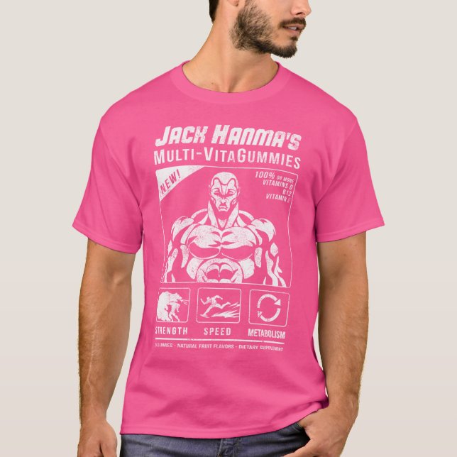 Jack Hanma'S Multi-Vitagummies T-Shirt (Front)