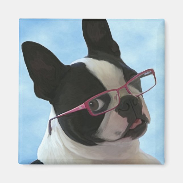 Jack in glasses magnet (Front)