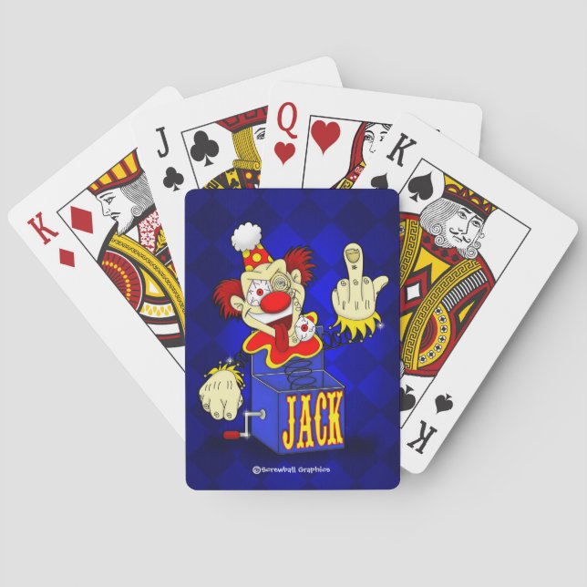Jack in the Box Playing Cards (Back)