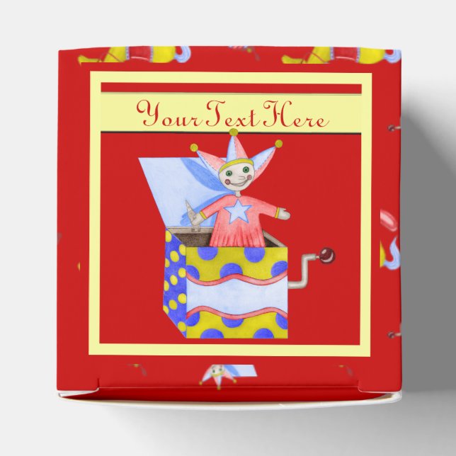 Jack-in-the-Box - Traditional Toys (Primary Colour Favor Boxes (Top)