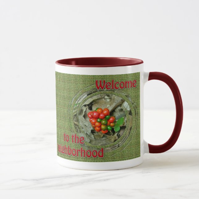 Jack in the Pulpit Seeds Welcome Neighbor Mug (Right)