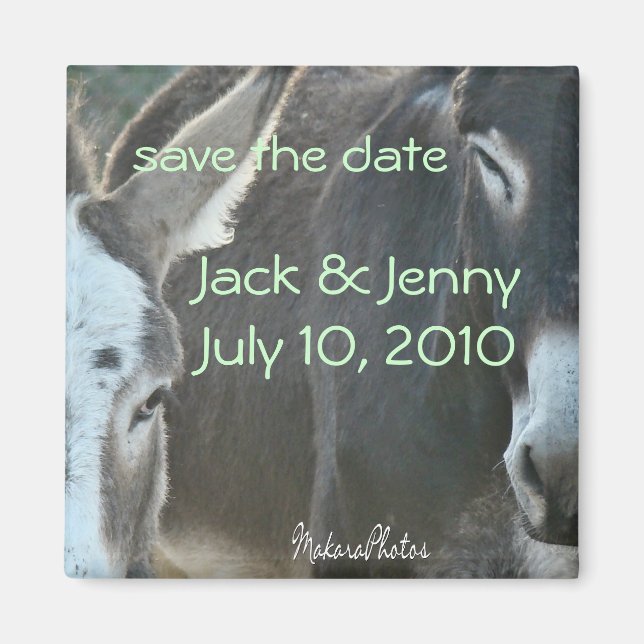 Jack & Jenny-customize Magnet (Front)