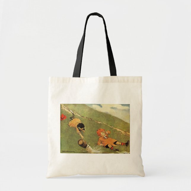 Jack & Jill Fell Down The Hill Nursery Rhyme Bag (Front)