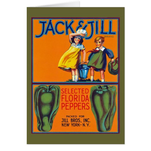 Jack & Jill Florida Peppers Cards (Front)