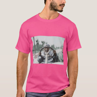 Jack Johnson Driving His Thomas Flyer - Colorized T-Shirt