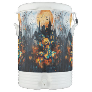 JACK LANTERN CAN'T WAIT FOR HALLOWEEN BEVERAGE COOLER
