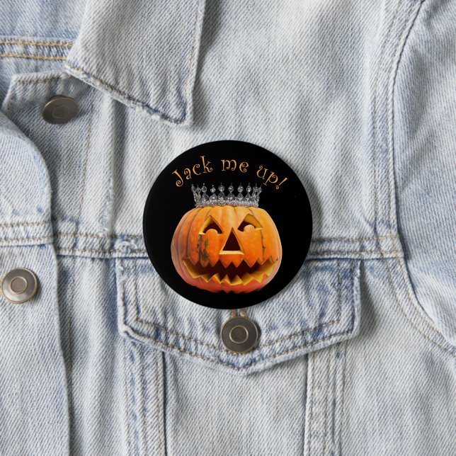 "Jack Me Up" Halloween Button (In Situ)