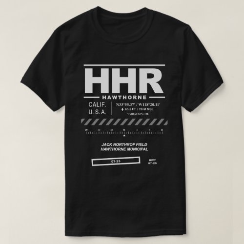 Jack Northrop FieldHawthorne Airport HHR T_Shirt