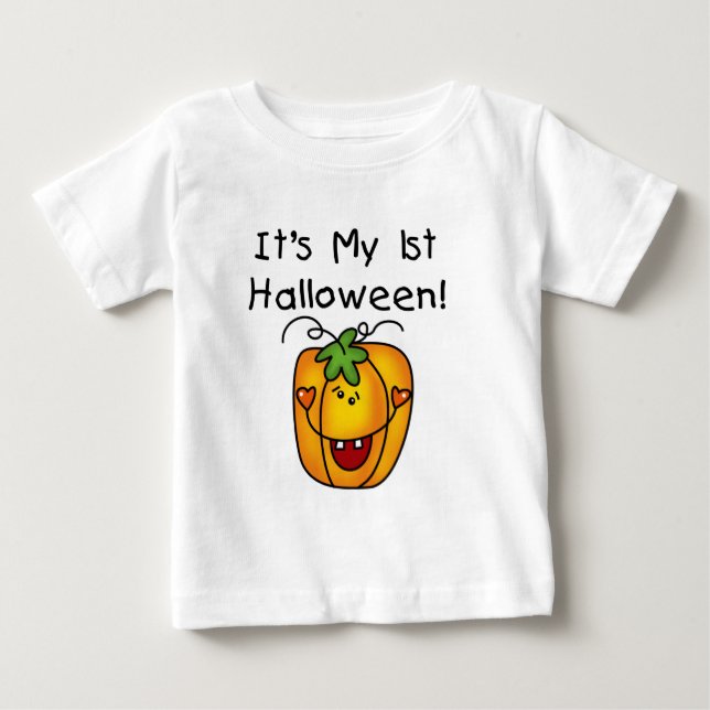 Jack O Lantern 1st Halloween T-shirts and Gifts (Front)