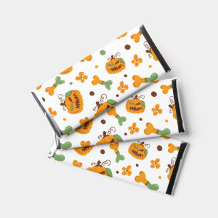 Jack-o-Lantern & Bones Spooky Halloween Hershey Bar Favors