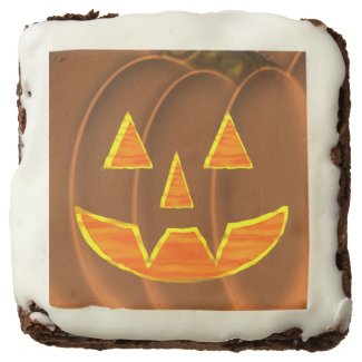 Jack-O-Lantern Brownie