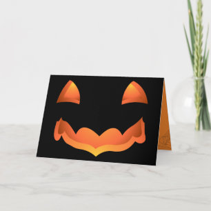 Jack-o-lantern Cards Halloween Party Invitations