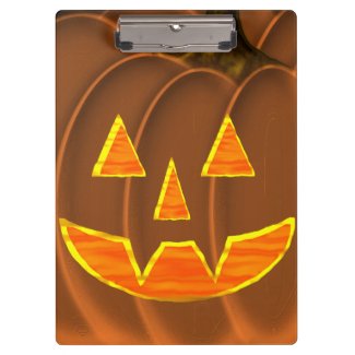 Jack-O-Lantern Clipboard