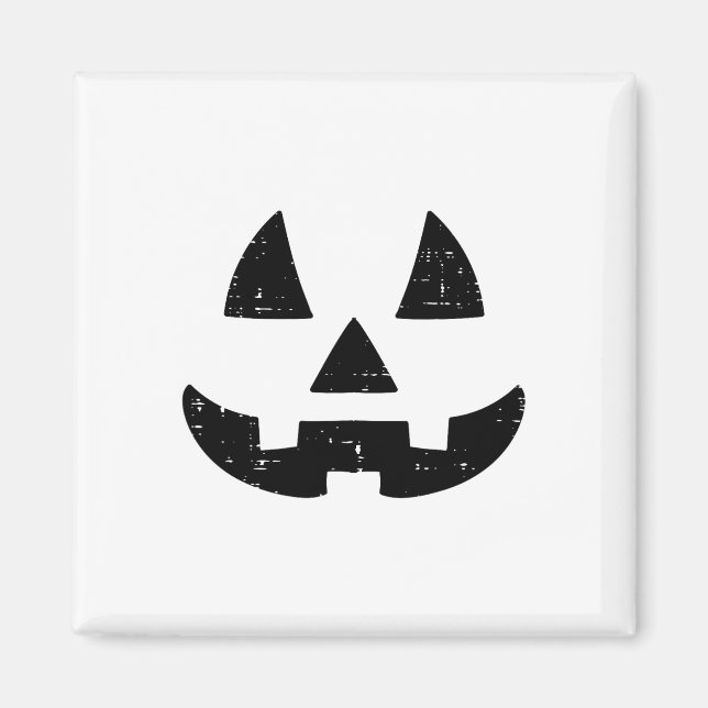 Jack O Lantern Face Cute Halloween Costume Men Wom Magnet (Front)
