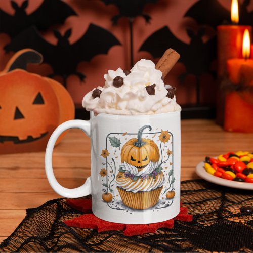 Jack O Lantern Halloween Dessert Coffee Mug