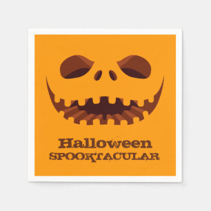Jack o' Lantern Halloween Party Napkins
