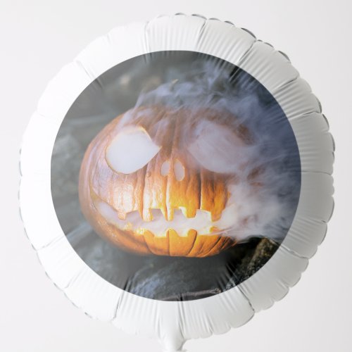 Jack_o_Lantern Halloween Pumpkin Head on Fire  Balloon