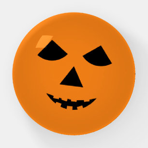 Jack o lantern Halloween Pumpkin Paperweight