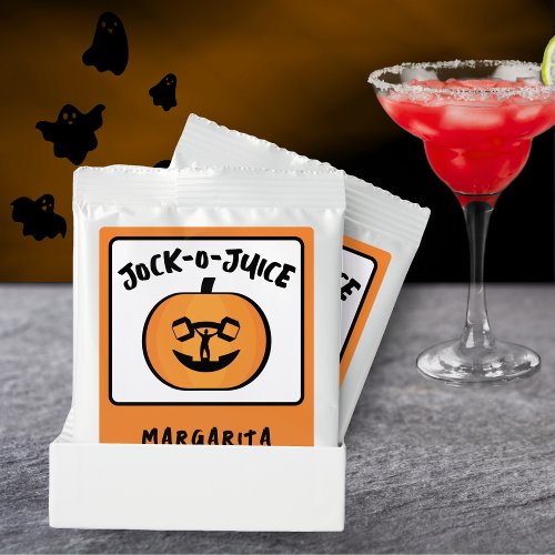 Jack O Lantern Halloween Pumpkin Pun Gym Joke Margarita Drink Mix