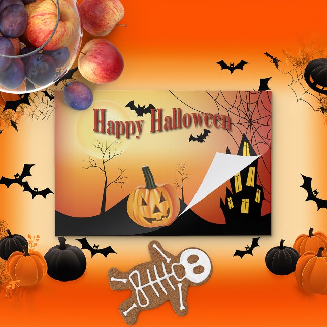 Jack O' Lantern Halloween Tearaway Paper Placemats (Creator Uploaded)