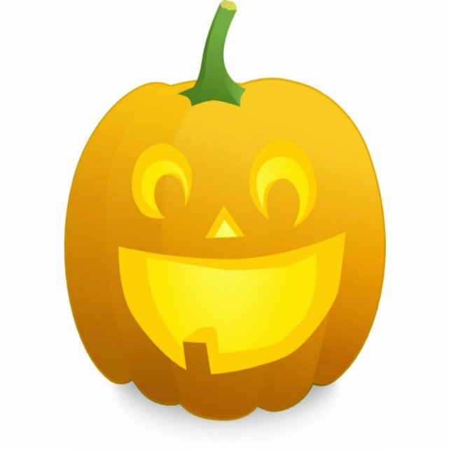 JACK O LANTERN HOLLOWEEN TABLE CENTERPIECE CUSTOM STATUETTE (Front)