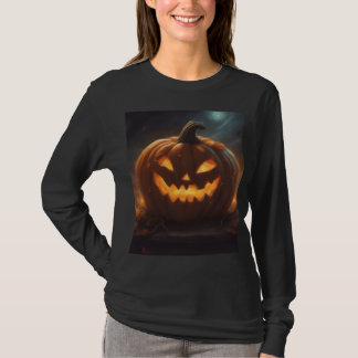 Jack-o-Lantern Ladies t-shirt
