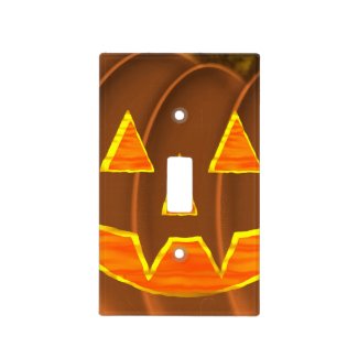 Jack-O-Lantern Light Switch Cover