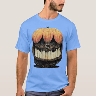 Jack O' Lantern  Manga Horror Style  T-Shirt