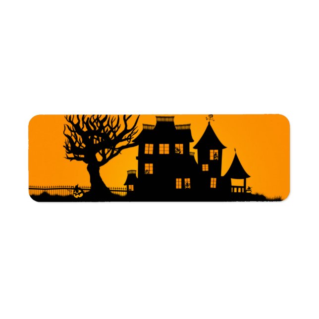 Jack O Lantern Manor Label (Front)