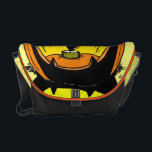 Jack o' Lantern Messanger Bag<br><div class="desc">Now you can carry the spirit of Halloween with you all year round with this spooky fun jack o' lantern design! Pumpkin was hand-sketched in pencil and ink then digitally colored. Original artwork by Sunny</div>