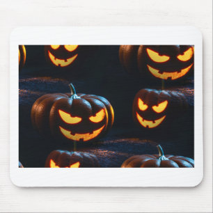 jack o lantern mouse pad