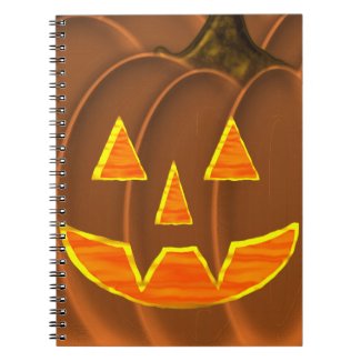 Jack-O-Lantern Notebook