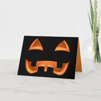 Jack-o-lantern Party Invitations Cards Halloween