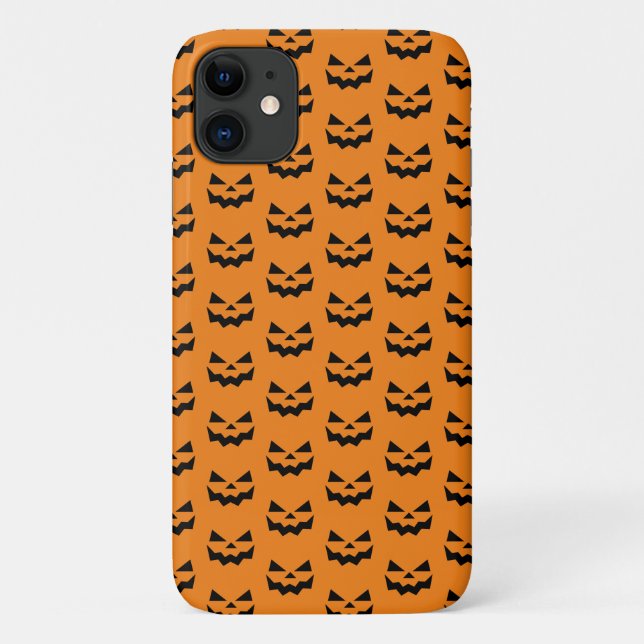 Jack-o-lantern pumpkin face  Case-Mate iPhone case (Back)