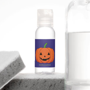 Jack-O'-Lantern Pumpkin Halloween Hand Sanitizer