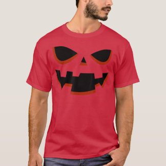 Jack-O-Lantern Pumpkin Men Women Halloween Costume T-Shirt