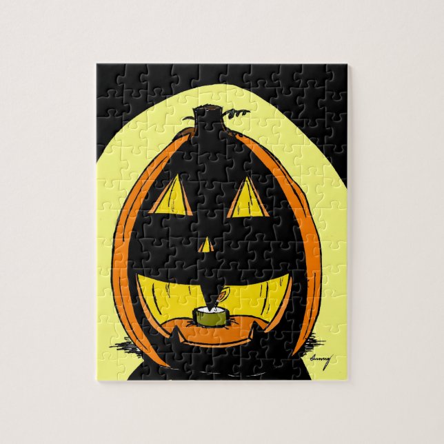 Jack o' Lantern Puzzle (Vertical)